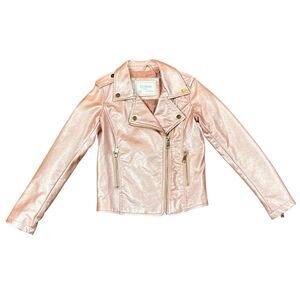 Ci Sono by Cavalini Kids Faux Leather Moto Jacket 8